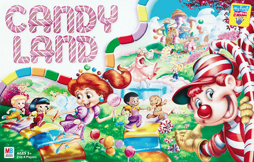 candy land board game characters