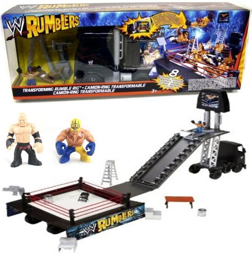 wwe toy ring set