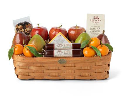 A Hickory Farms Gift Basket Review