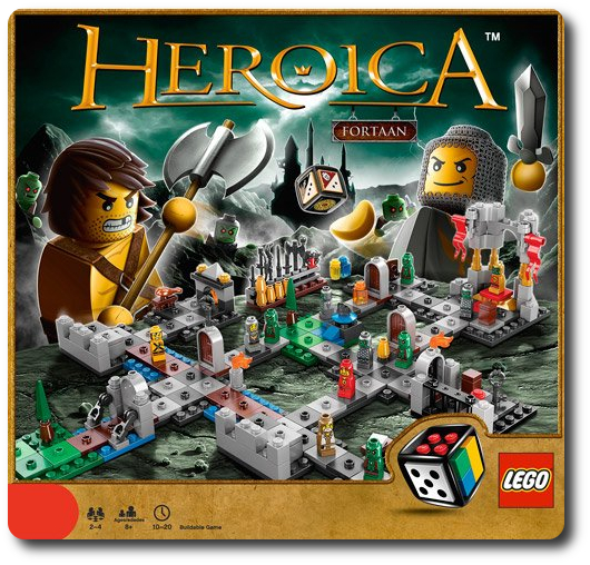 voldgrav ødemark Plante LEGO Heroica: Fortaan Game Review - Father Geek