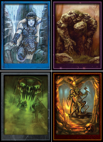 Example of some of the card art in the expansion