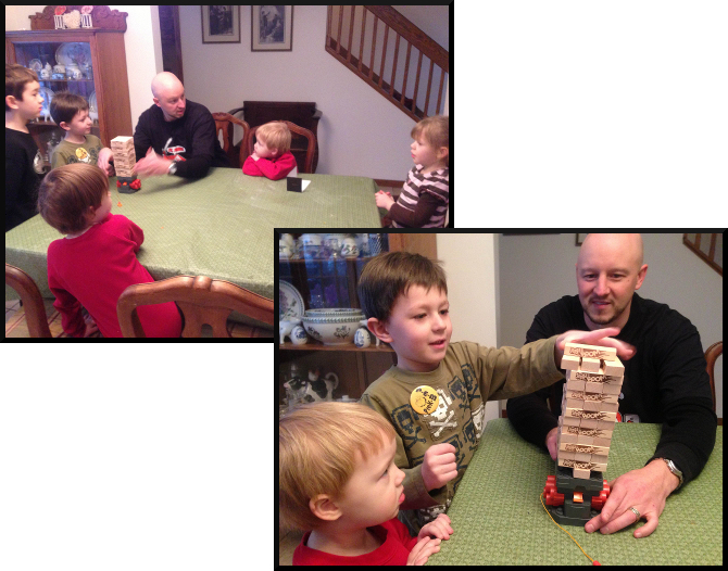 Just a typical day after school at our house...