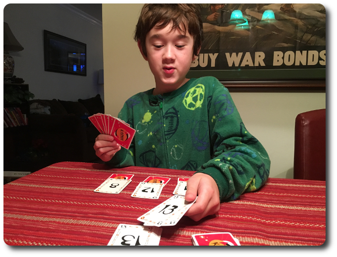 My oldest son rejoices in playing the difficult Triple! 