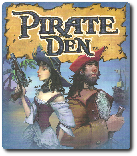 New Sealed! Pirate Den Family Board Game 