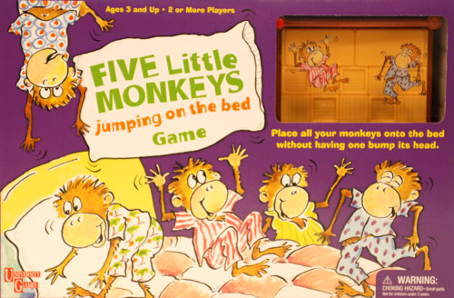 Five Little Monkeys Jumping on the Bed Game Review - Father Geek