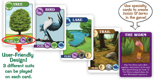 Example of Hike cards