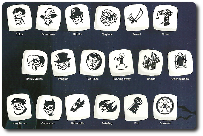 Rory's Story Cubes - Jeu De Dés Créatif Pour Inventer Des Histoires - Version Batman - Idée Cadeau Originale